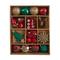 25ct. Holiday Deluxe Shatterproof Christmas Tree Ornament Box Set